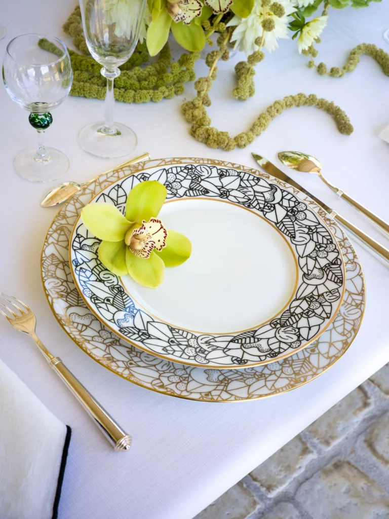 Assiette de présentation kallisté - Porcelaine de limoges