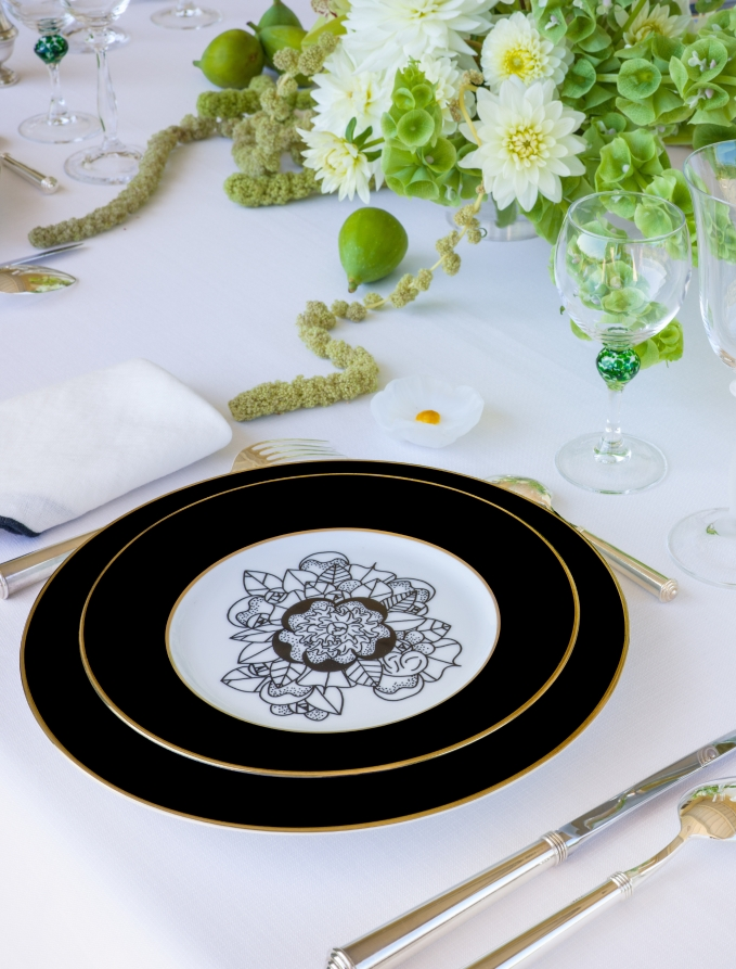 Collection Corsica, Porcelaine de Limoges