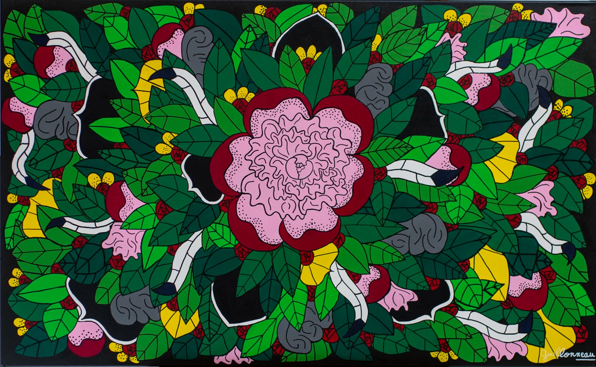 Her 90x130cm
