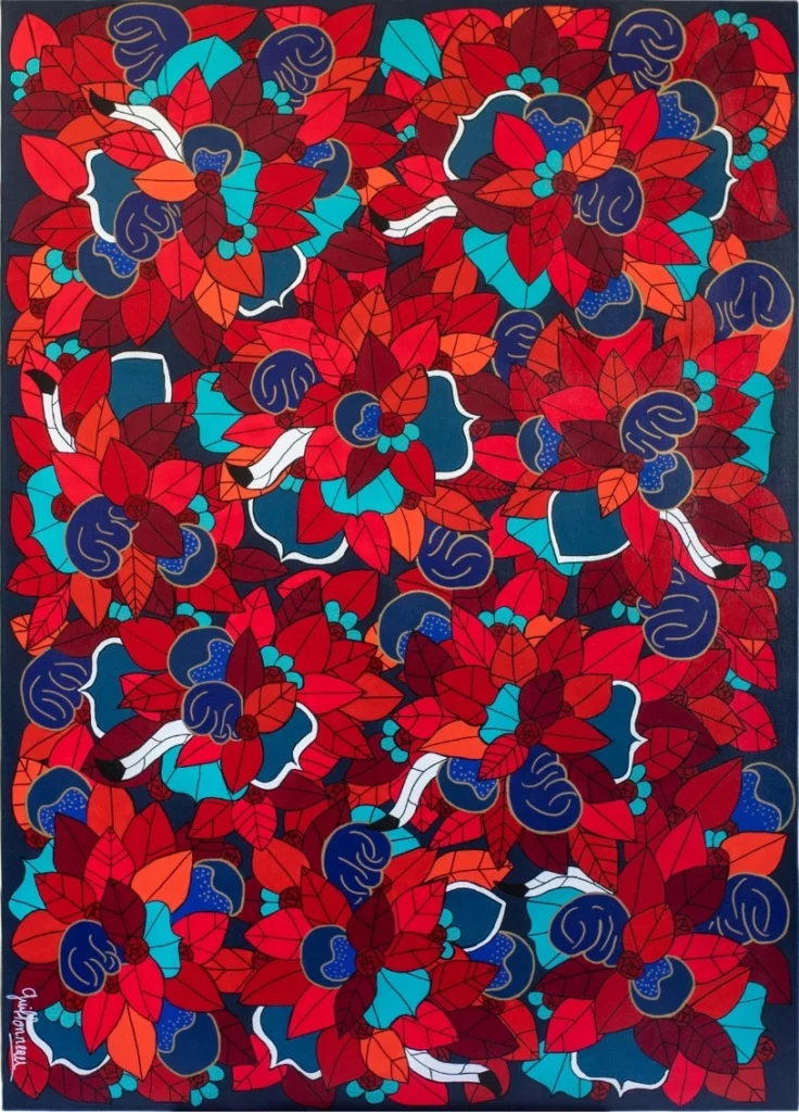 "Nuit d'été" 120x160cm